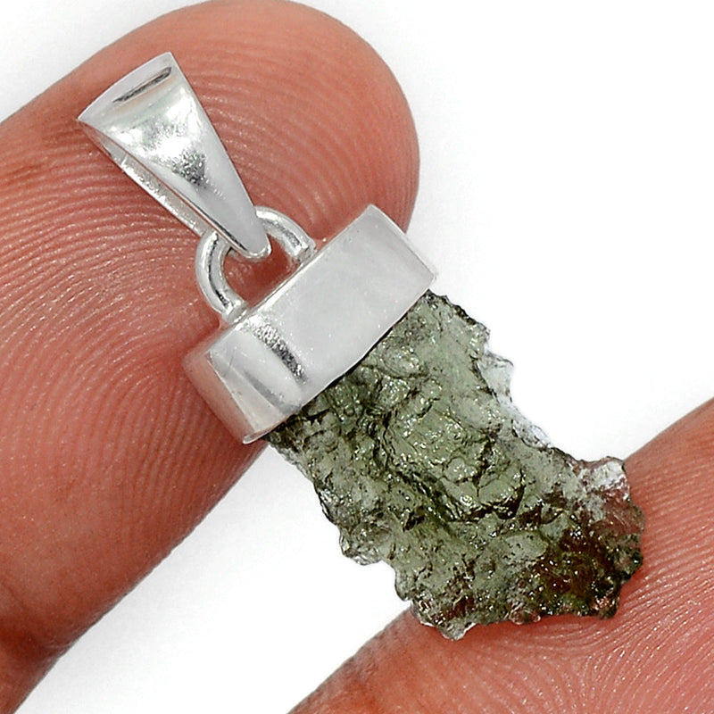 1.1" Moldavite Pendants - MLDP625