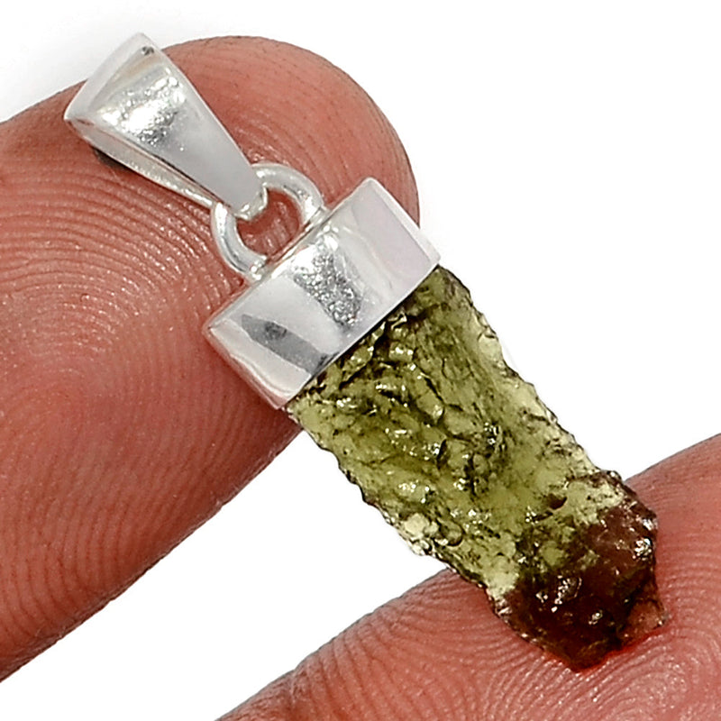 1.1" Moldavite Pendants - MLDP629