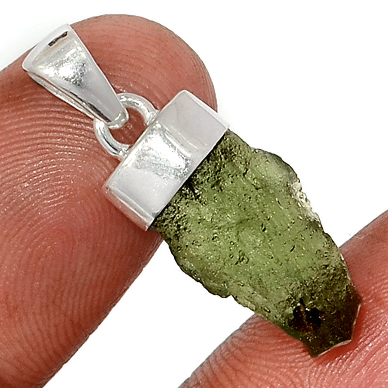 1.1" Moldavite Pendants - MLDP631