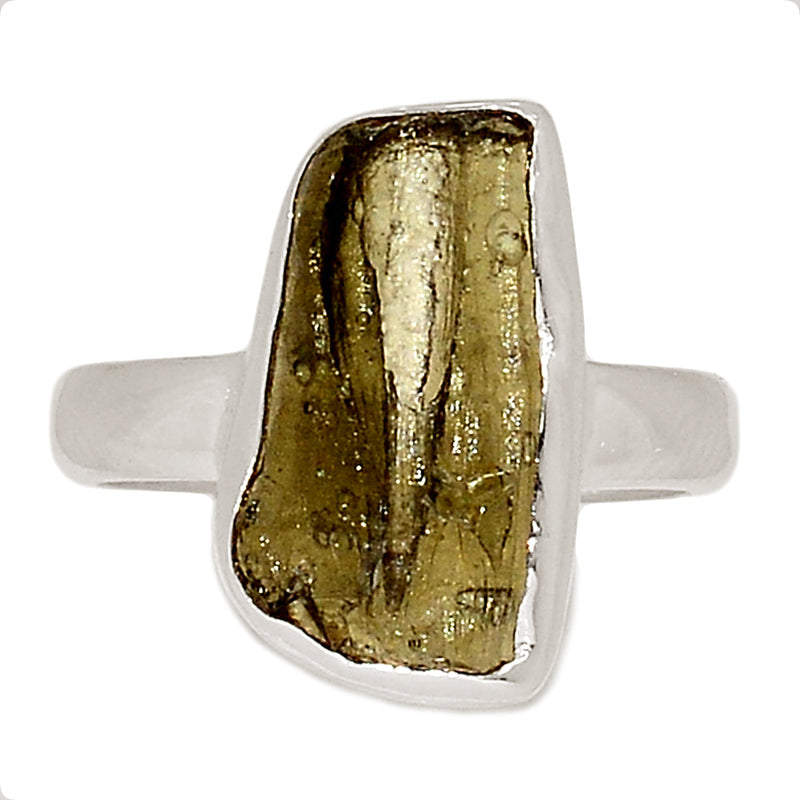 Moldavite Ring - MLDR319