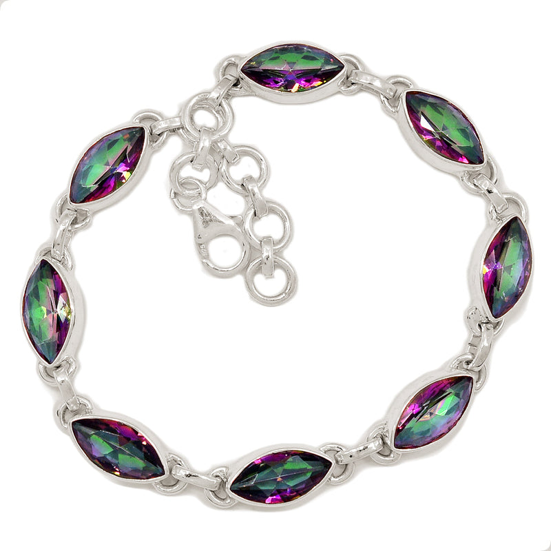 8.2" Mystic Topaz Bracelets - MYSB326