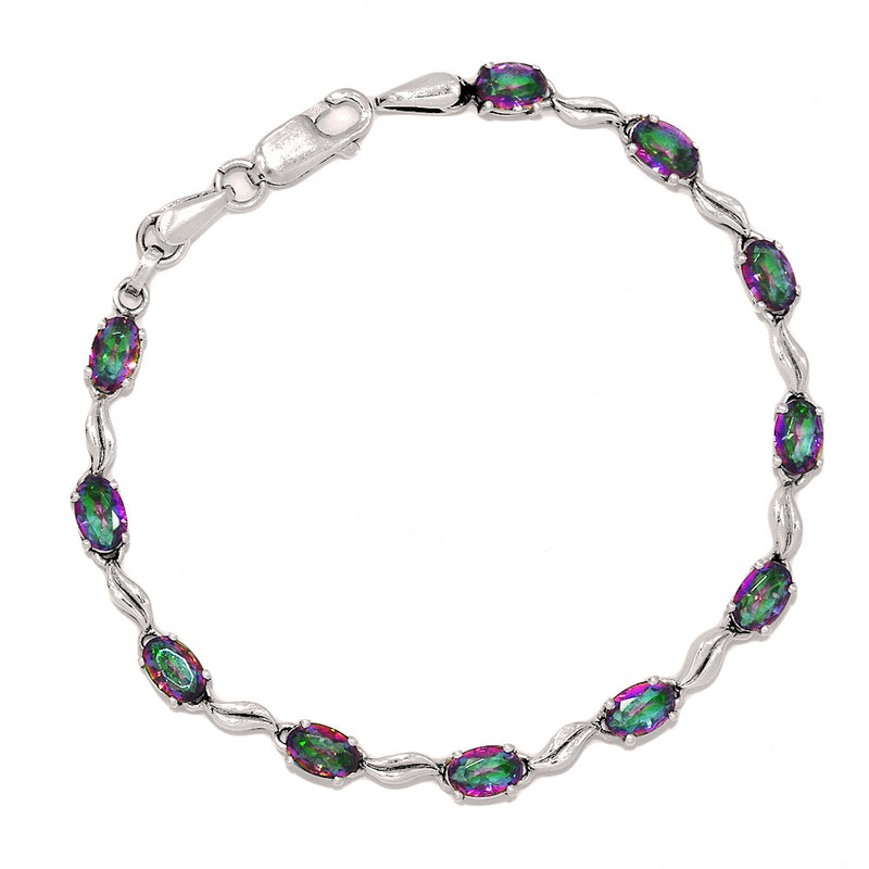 7" Claw - Mystic Topaz Bracelets - MYSB333