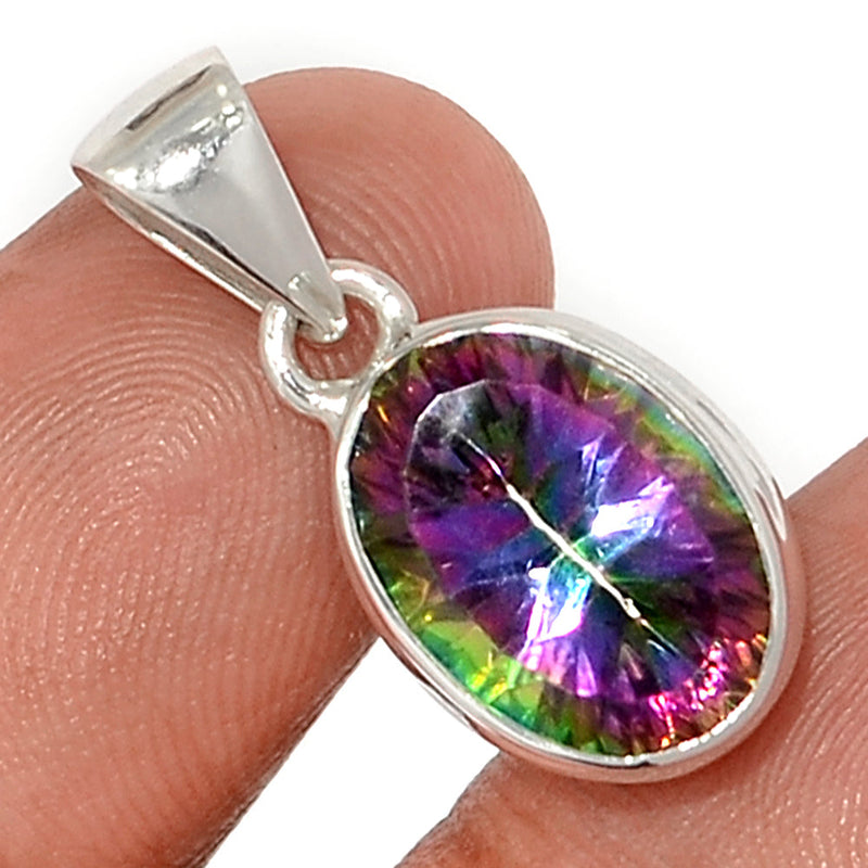 1" Mystic Topaz Pendants - MYSP815