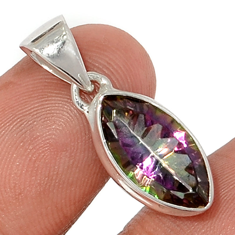 1" Mystic Topaz Pendants - MYSP816