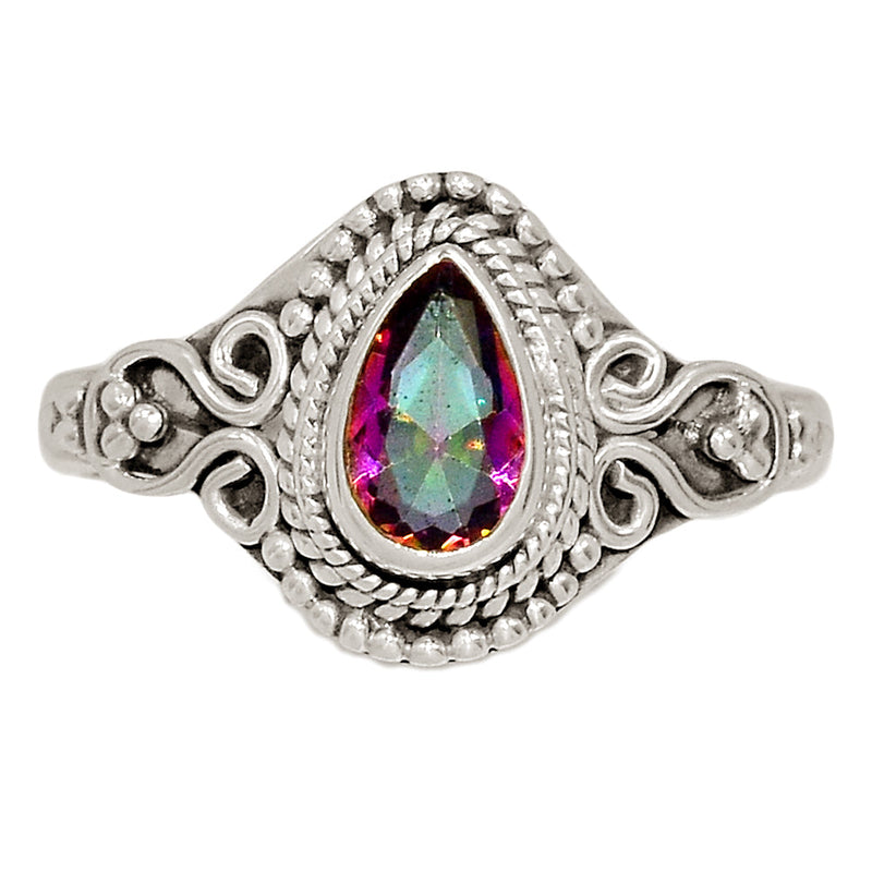 Small Filigree - Mystic Topaz Ring - MYSR1339