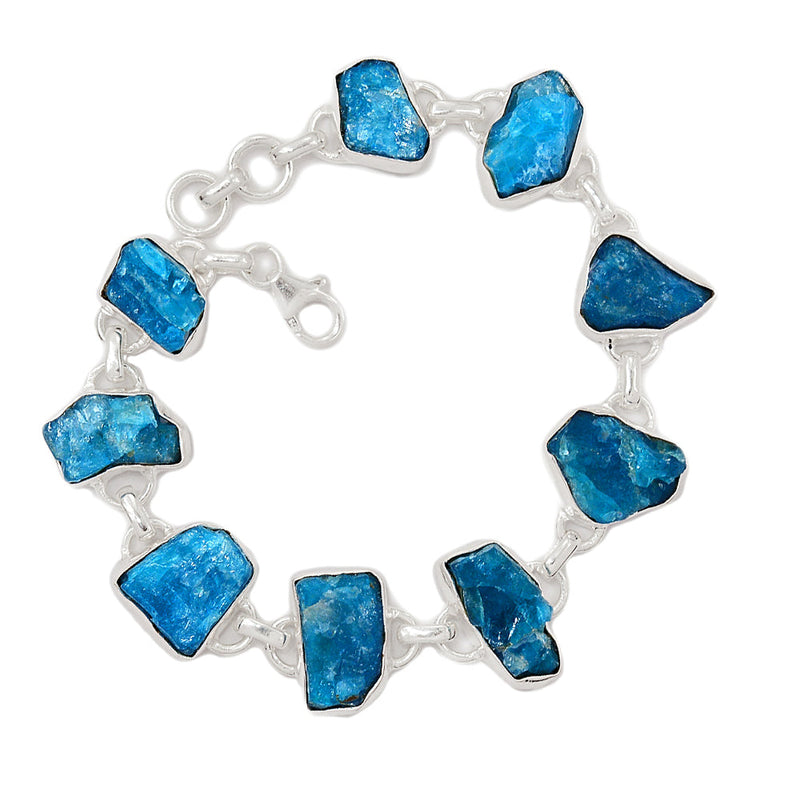 8.1" Neon Blue Apatite Bracelets - NBAB45