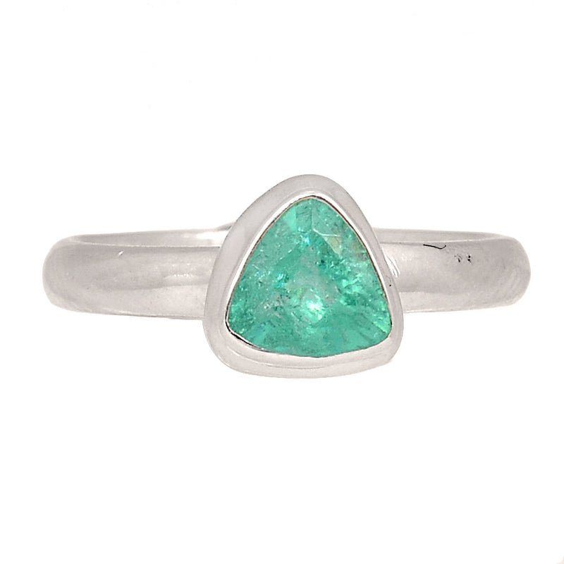 Neon Blue Apatite Faceted Ring - NBFR111