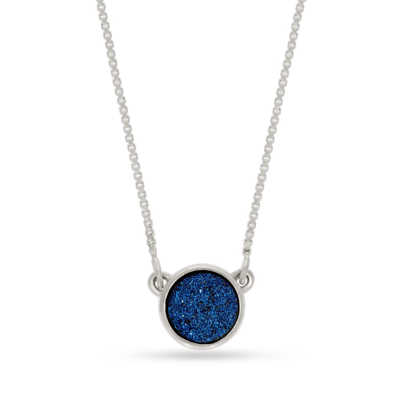 Titanium Window Druzy Necklace - ND-N211TWD