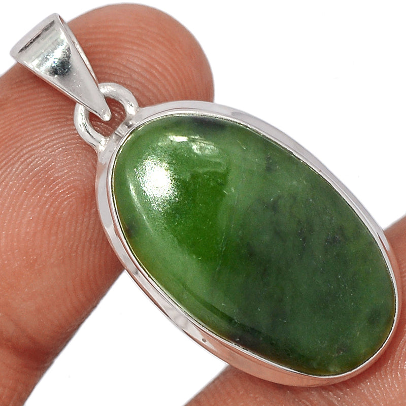 1.3" Nephrite Jade Pendants - NFZP1044