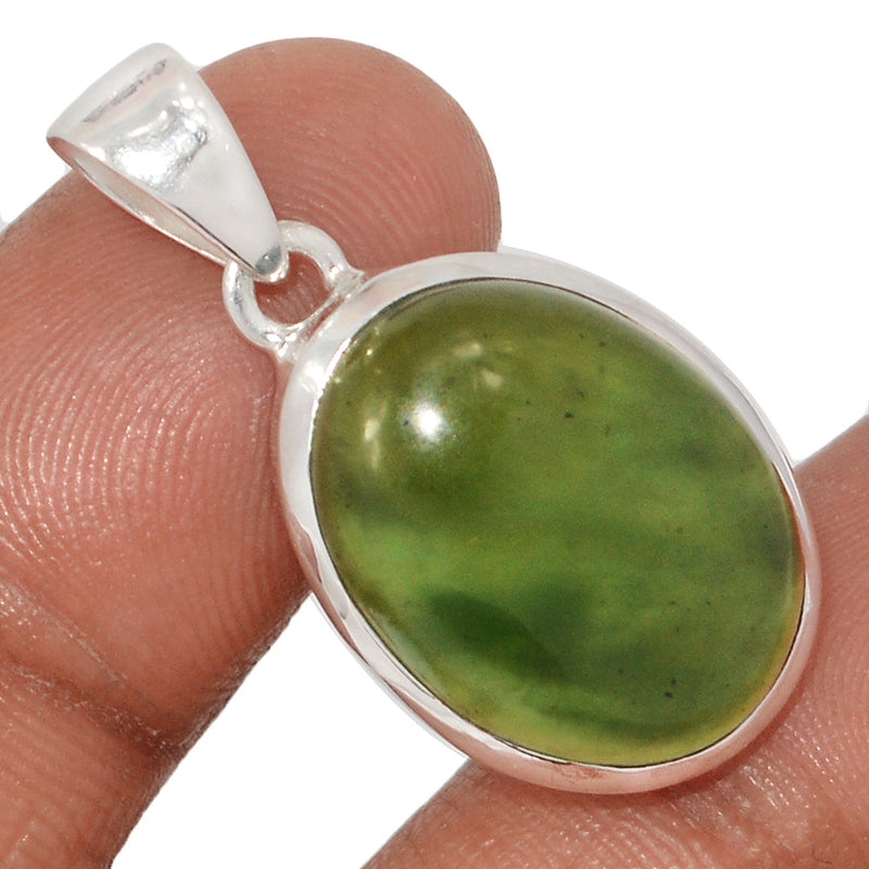 1.3" Nephrite Jade Pendants - NFZP1098