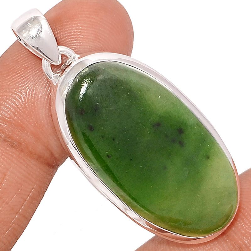 1.8" Nephrite Jade Pendants - NFZP934