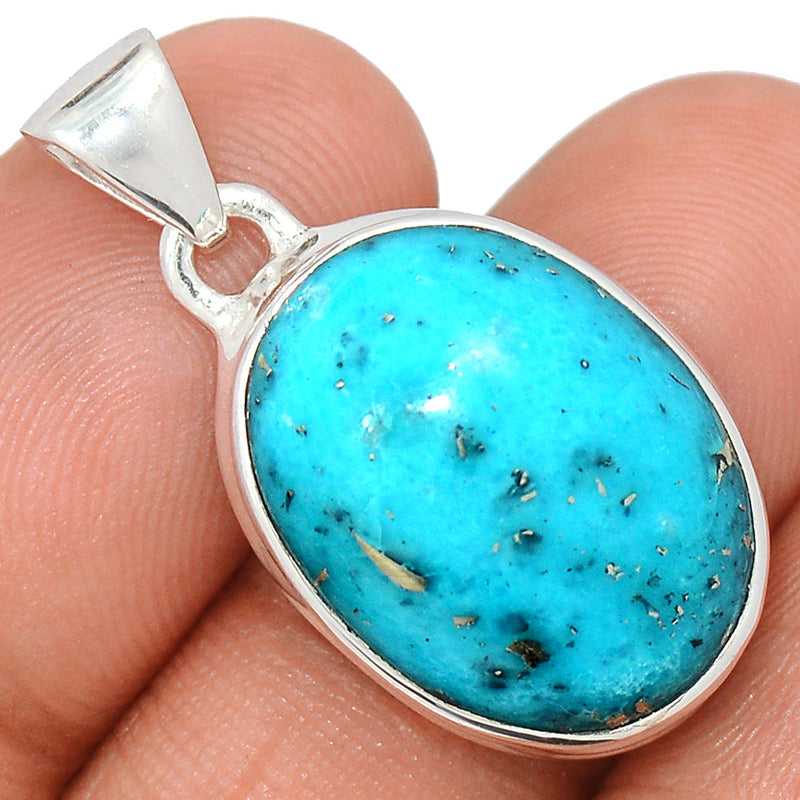 1.2" Nishapur Persian Turquoise Pendants - NITP688