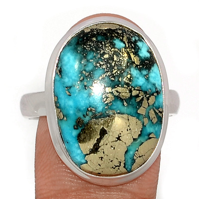 Nishapur Persian Turquoise Ring - NITR1024