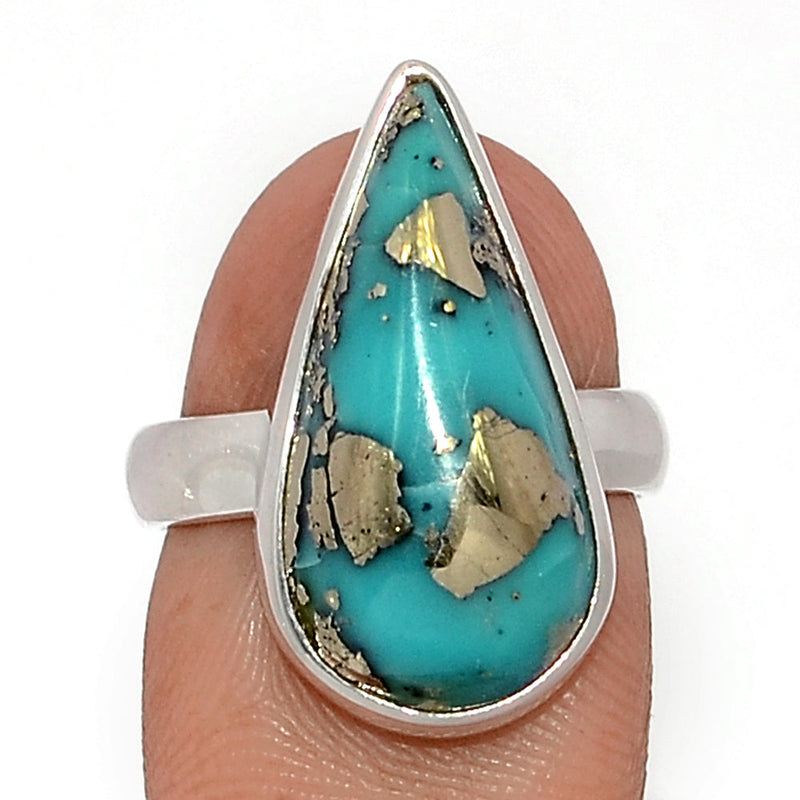 Nishapur Persian Turquoise Ring - NITR1036