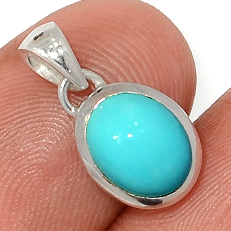 0.6" Natural Kingman Turquoise Pendants - NKTP7