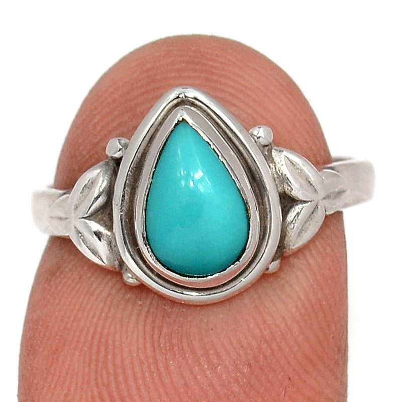 Natural Kingman Turquoise Ring - NKTR219