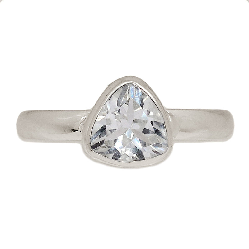 Natural White Topaz Ring - NWTR202