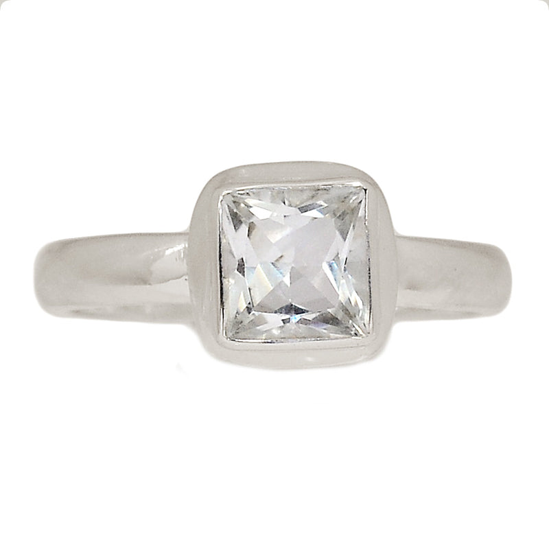 Natural White Topaz Ring - NWTR204