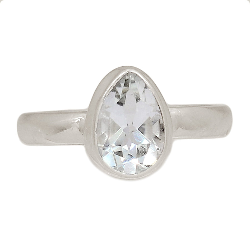 Natural White Topaz Ring - NWTR210