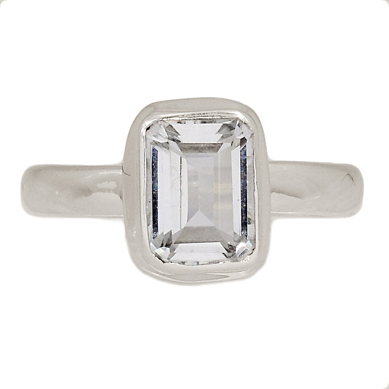 Natural White Topaz Ring - NWTR213