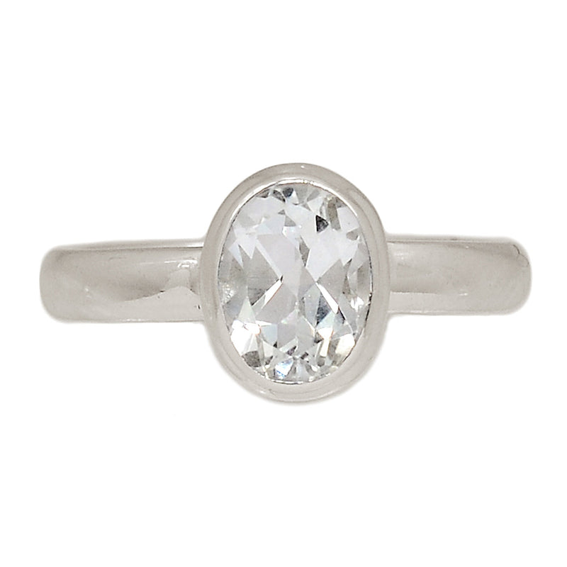 Natural White Topaz Ring - NWTR226