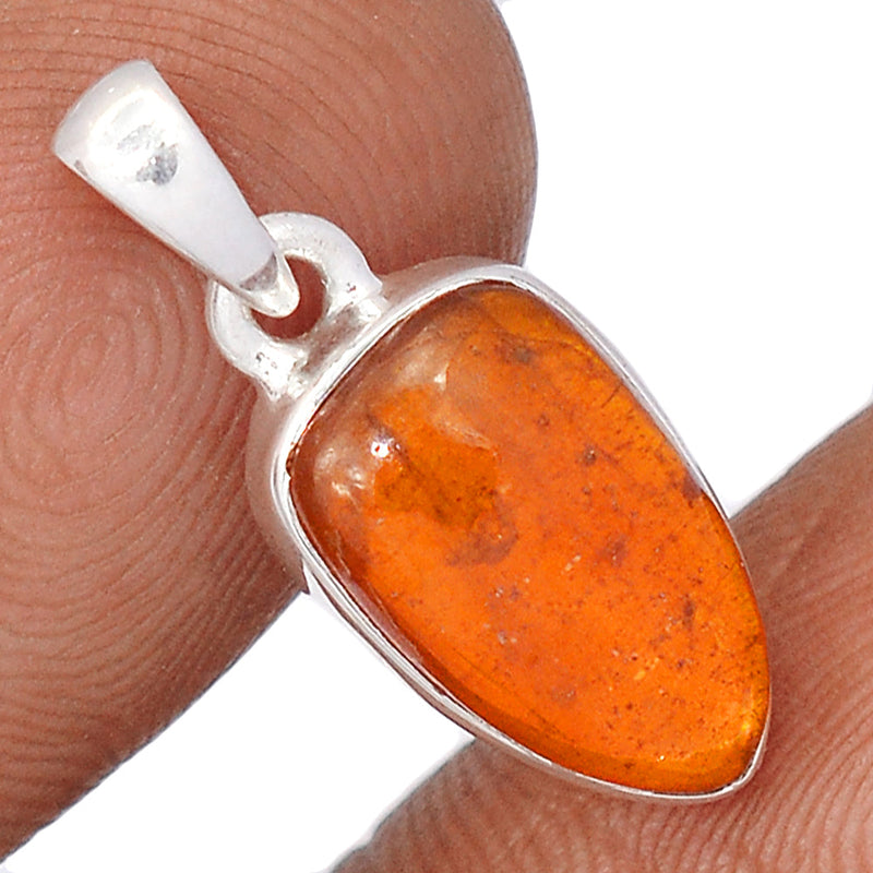 1" Orange Kyanite Cabochon Pendants - OKCP29