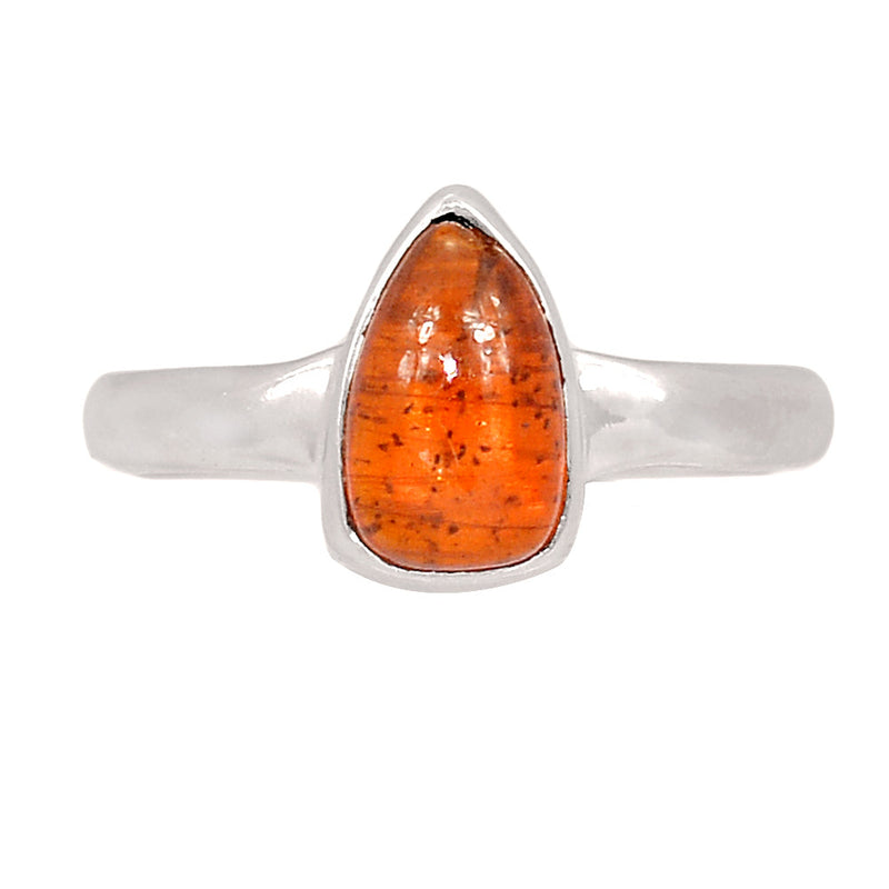 Orange Kyanite Cabochon Ring - OKCR20