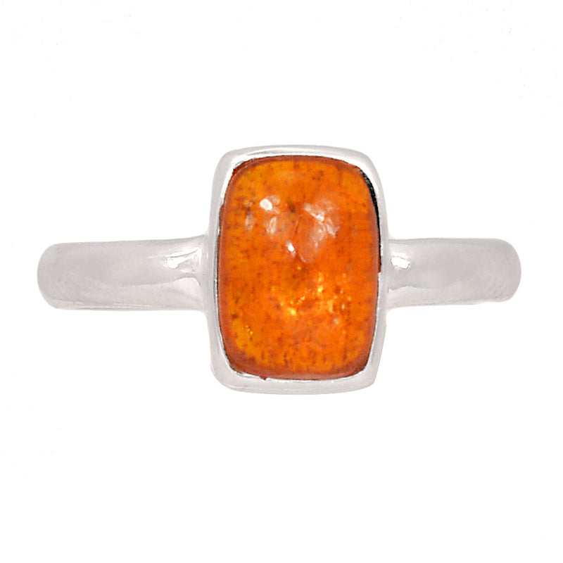 Orange Kyanite Cabochon Ring - OKCR40