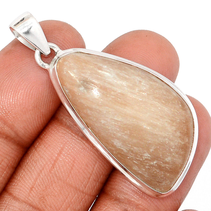 1.8" Orange Selenite Pendants - OSNP160