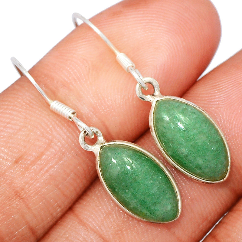 1.3" Peruvian Amazonite Earrings - PANE60