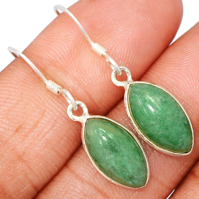 1.3" Peruvian Amazonite Earrings - PANE61