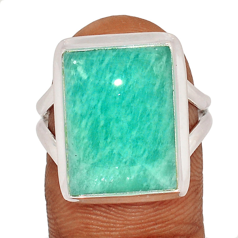 Peruvian Amazonite Ring - PANR265