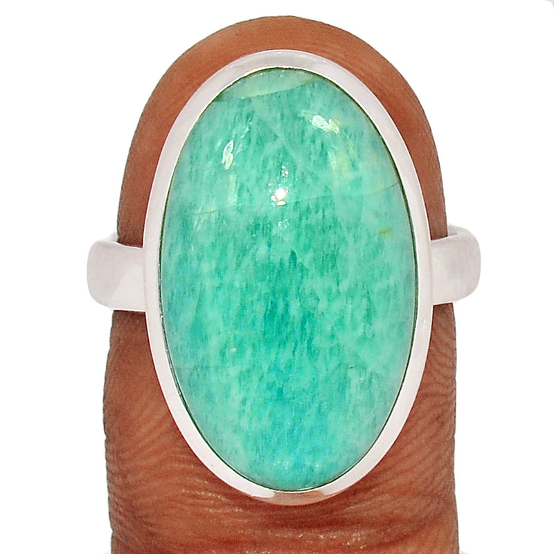 Peruvian Amazonite Ring - PANR274