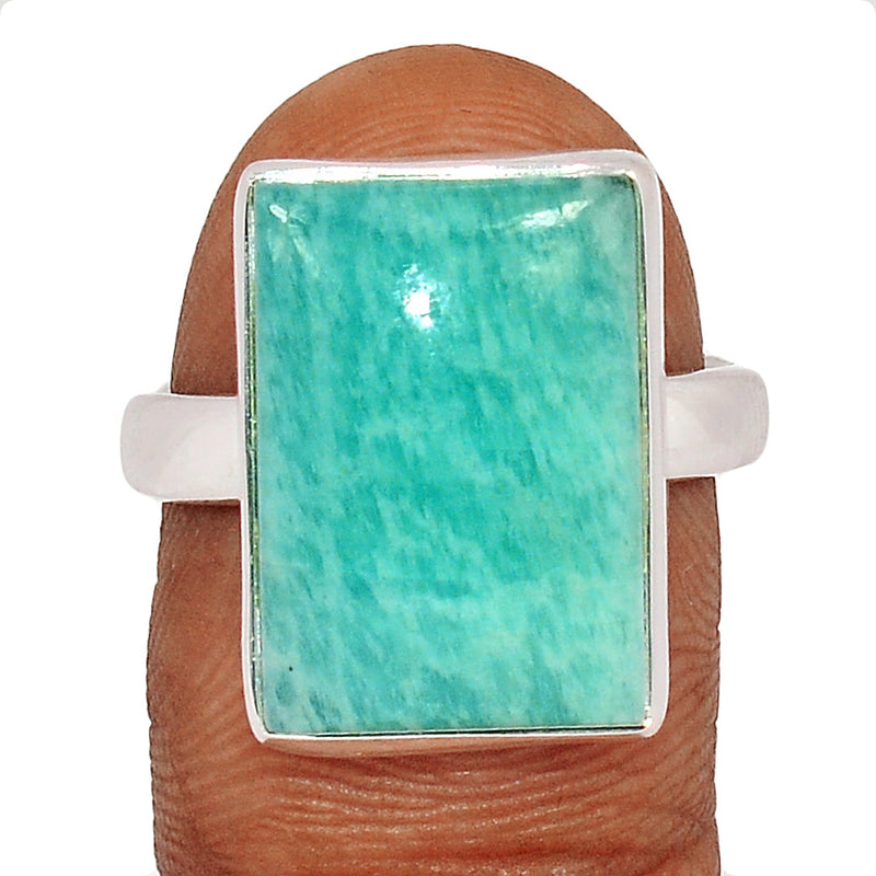 Peruvian Amazonite Ring - PANR275