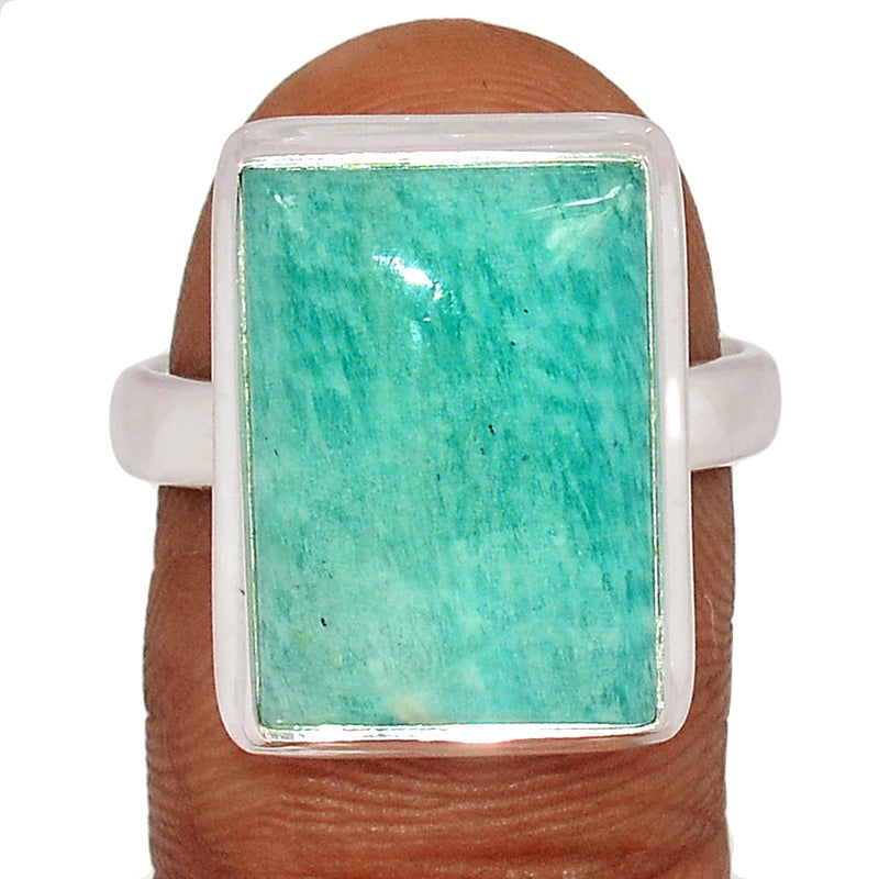 Peruvian Amazonite Ring - PANR276