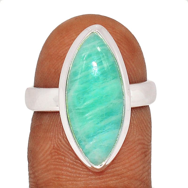 Peruvian Amazonite Ring - PANR278