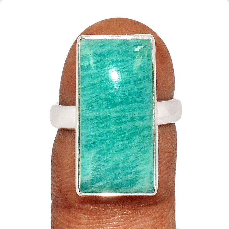 Peruvian Amazonite Ring - PANR281