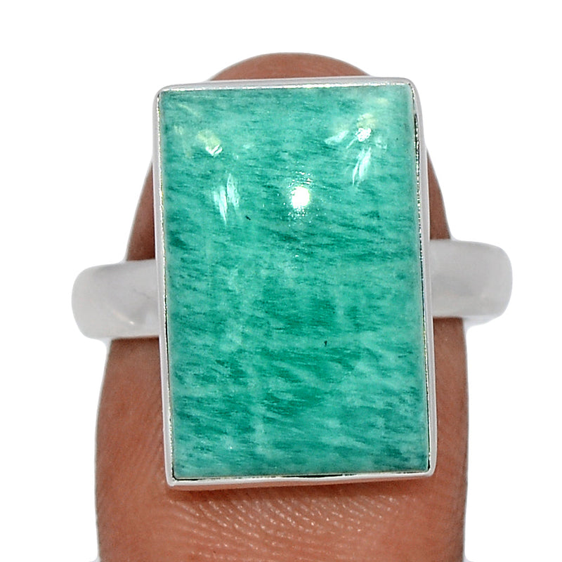 Peruvian Amazonite Ring - PANR282