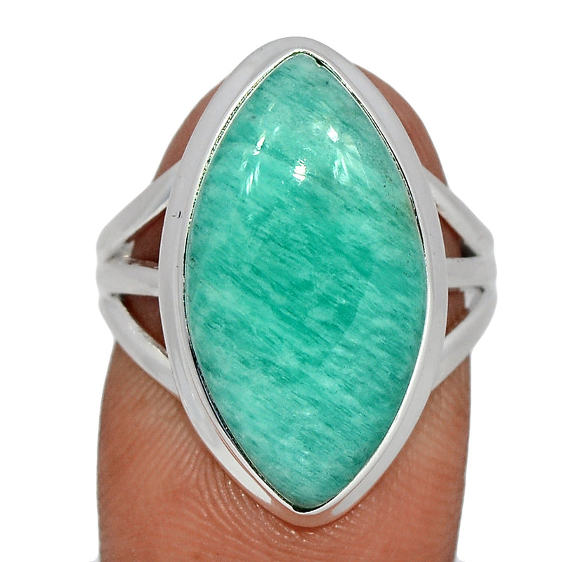 Peruvian Amazonite Ring - PANR290