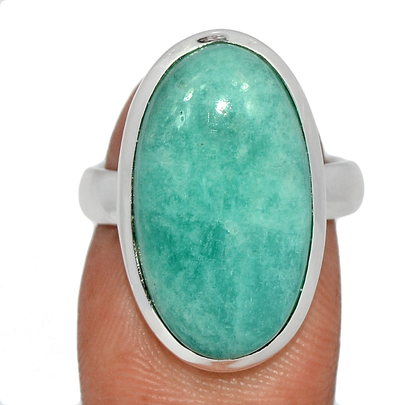 Peruvian Amazonite Ring - PANR292