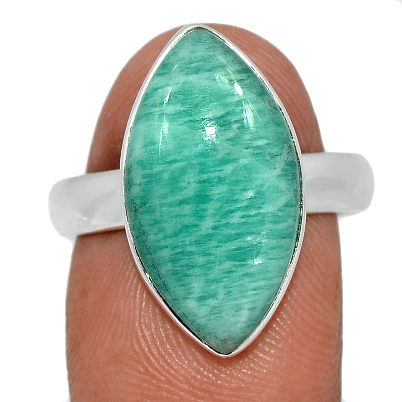 Peruvian Amazonite Ring - PANR294