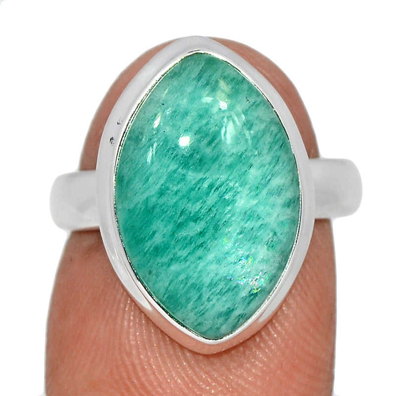 Peruvian Amazonite Ring - PANR296