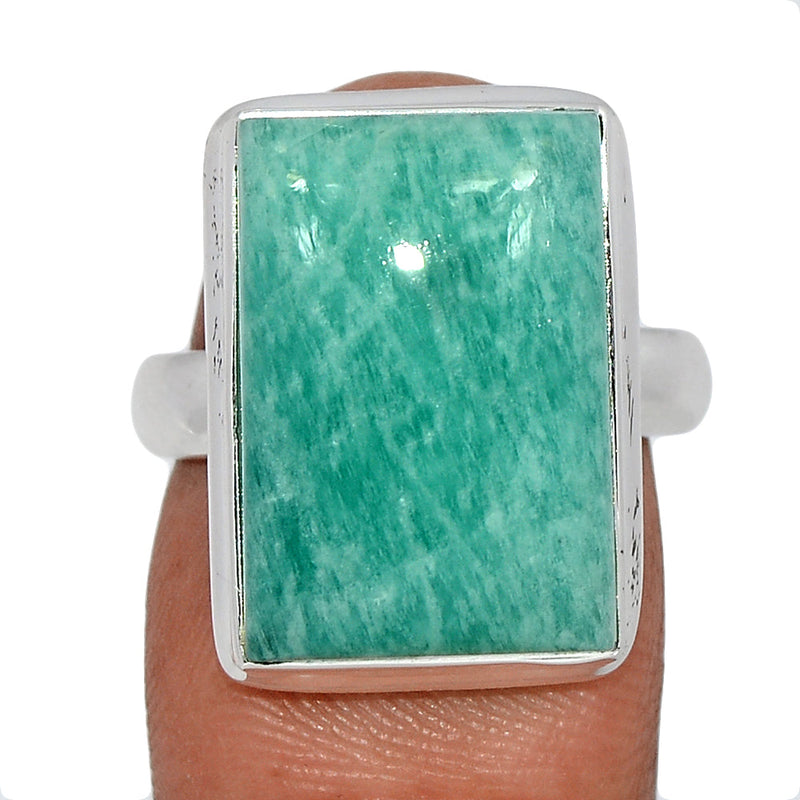 Peruvian Amazonite Ring - PANR303