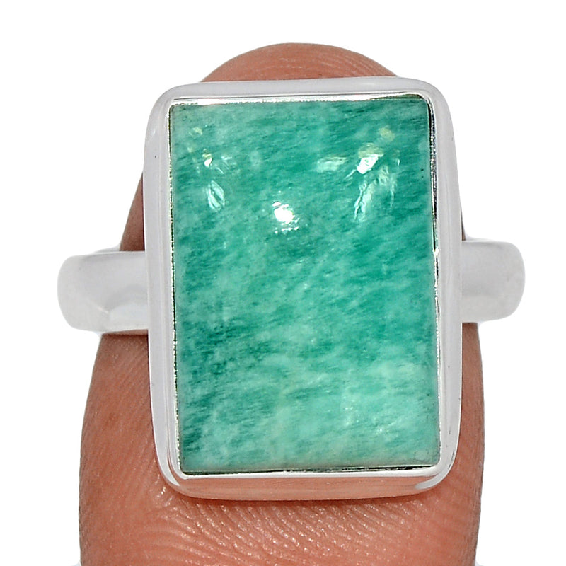 Peruvian Amazonite Ring - PANR304