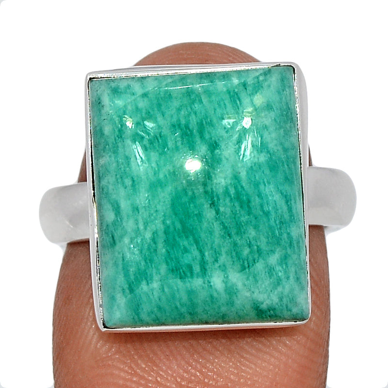 Peruvian Amazonite Ring - PANR305