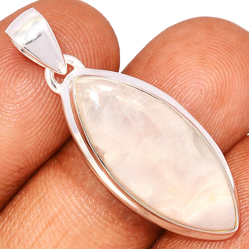 1.5" Mangano Calcite Pendants - PARP186