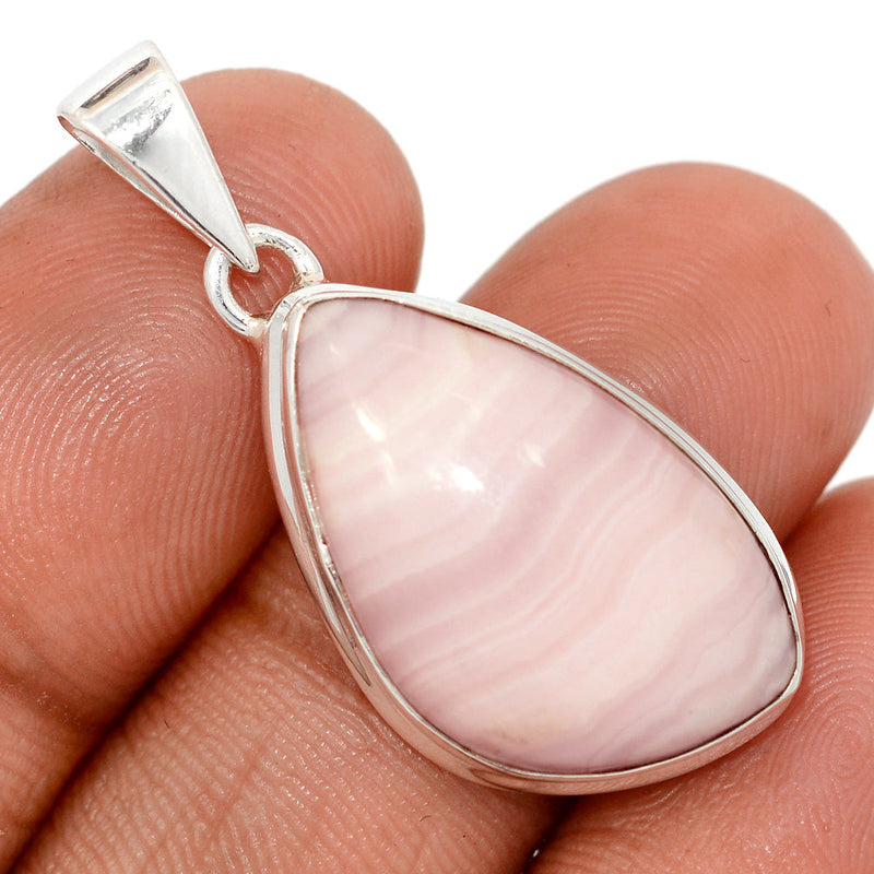 1.5" Mangano Calcite Pendants - PARP217