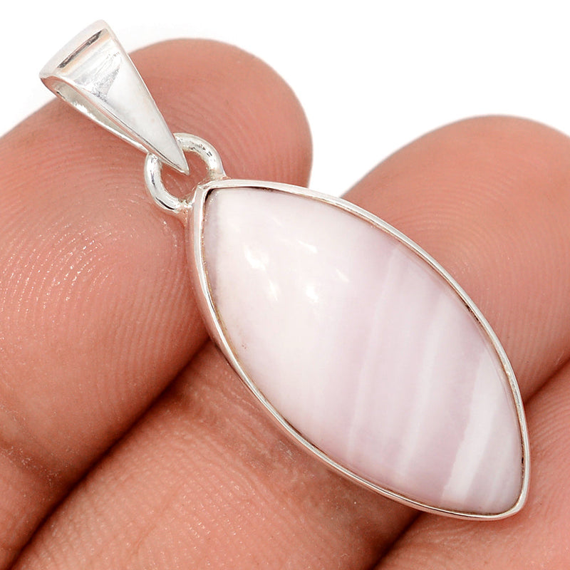 1.5" Mangano Calcite Pendants - PARP221