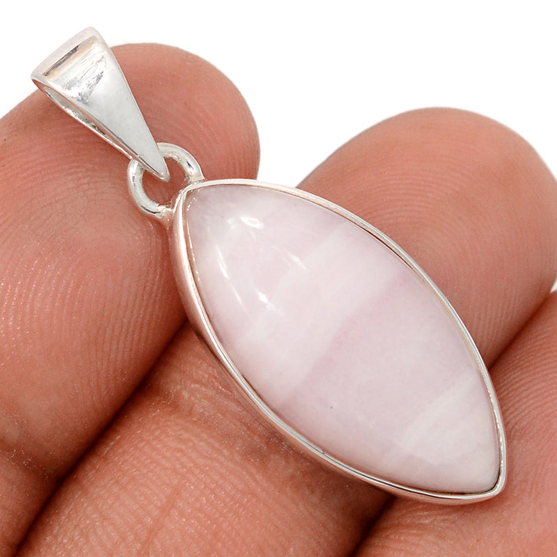 1.5" Mangano Calcite Pendants - PARP224