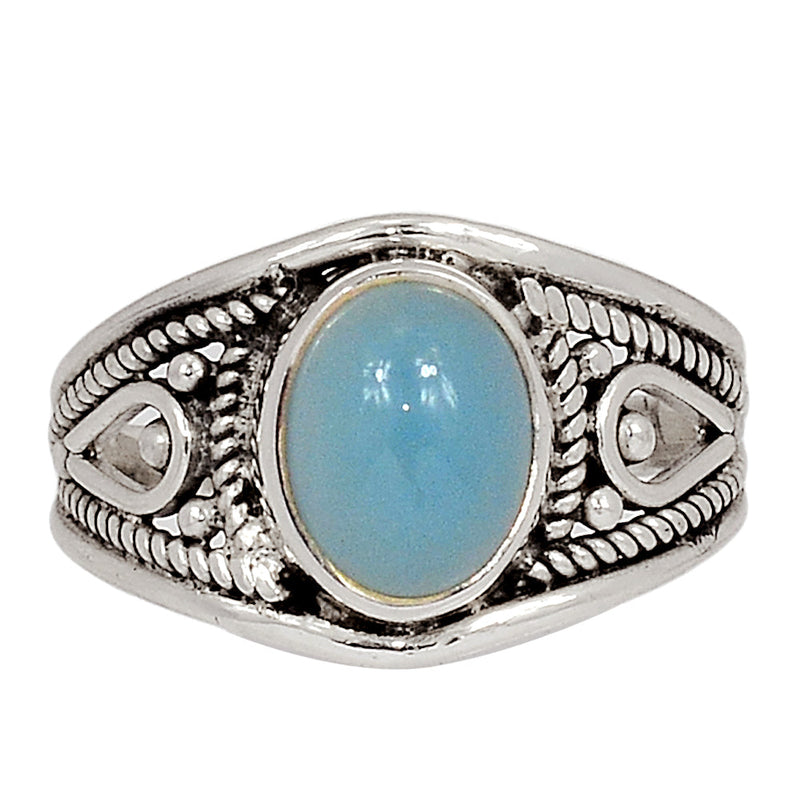 Fine Filigree - Paraiba Chalcedony Ring - PCDR349